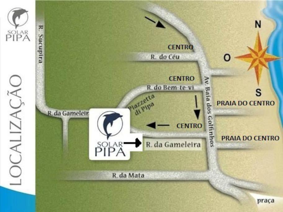 Praia de PipaSolar De Pipa Vip Confort - Spa Hidro Flat公寓式酒店 外观 照片